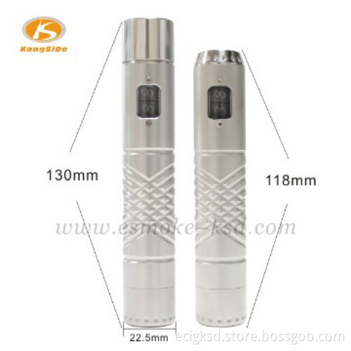 2014 new design Wholesale Stainless Steel KSD VV&VW Mod 20W Big Vapor